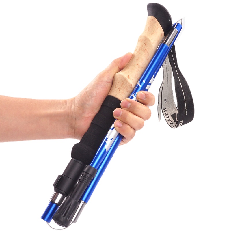 Trekking Pole Carbon - Carbon Fiber 5 Section Ultralight Trekking