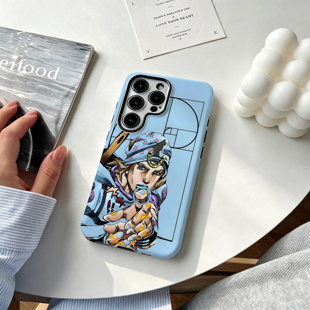Running Gear Phone Holder - Hot cool Anime J-JOJO Steel Ball