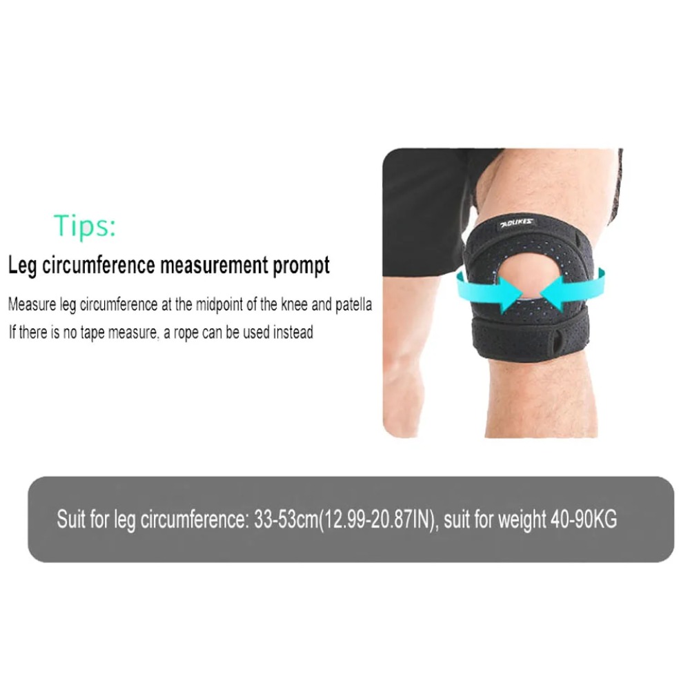 New 1PCS Patella Knee Brace Co - Compression Calf Sleeve recension och pris