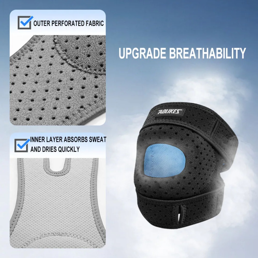New 1PCS Patella Knee Brace Co - Compression Calf Sleeve recension och pris