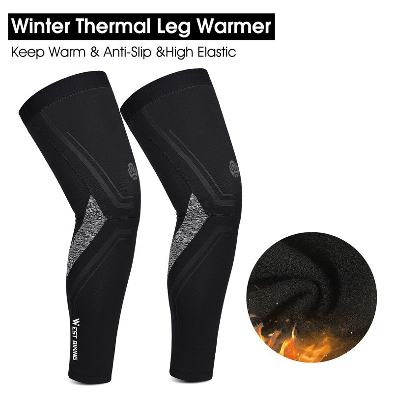 WEST BIKING Warm Leg Sleeves R - Running Gear In Winter recension och pris