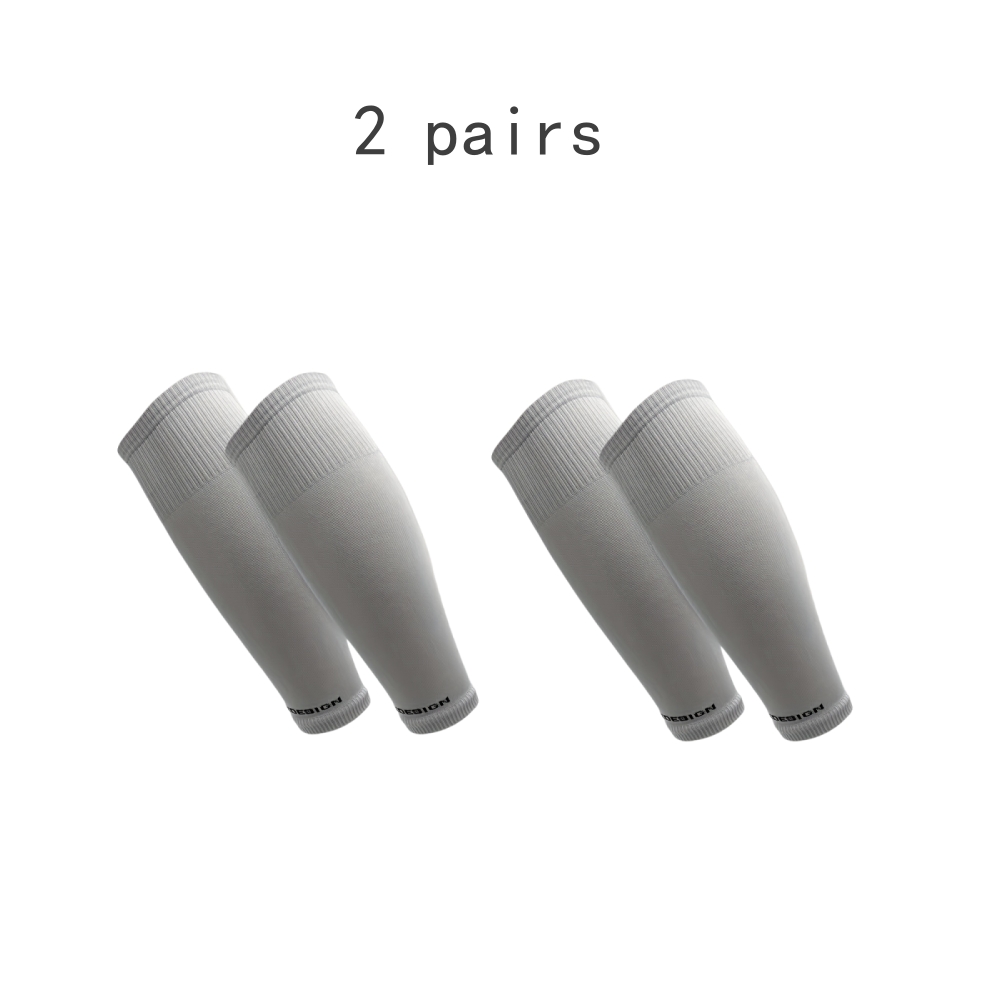 2 pairs of sports leg guards,  - Compression Calf Sleeve recension och pris