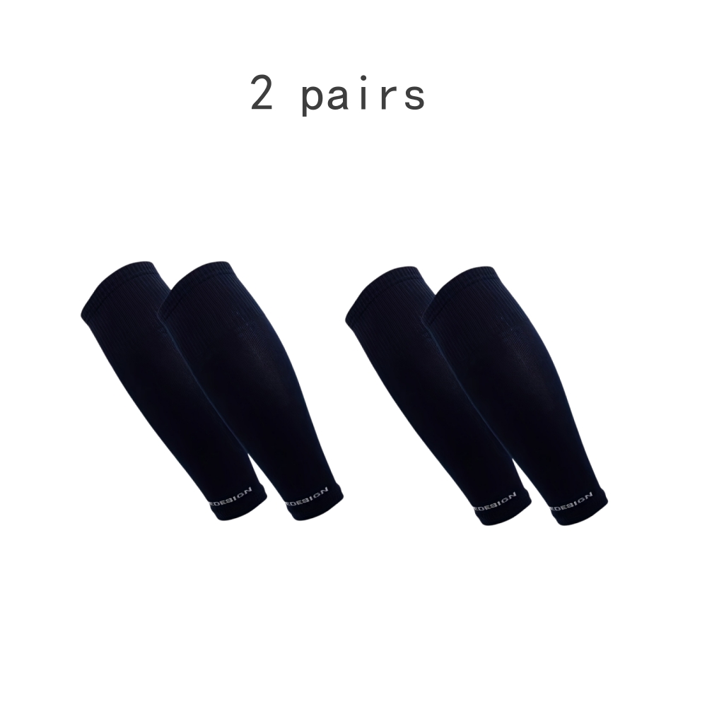 2 pairs of sports leg guards,  - Compression Calf Sleeve recension och pris