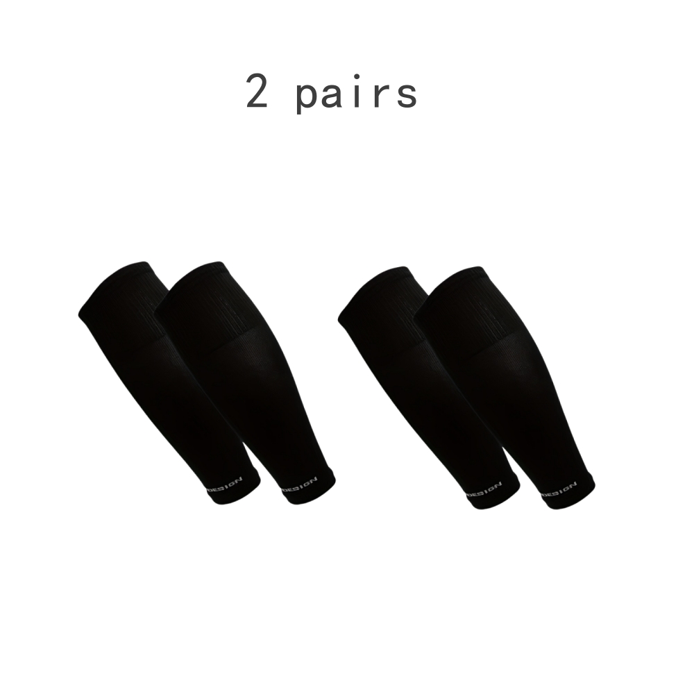 2 pairs of sports leg guards,  - Compression Calf Sleeve recension och pris
