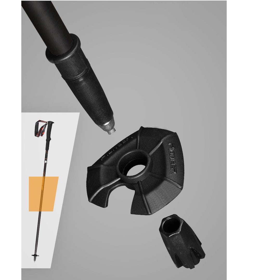99% Carbon Fiber Folding Walki - Trekking Pole Carbon recension och pris