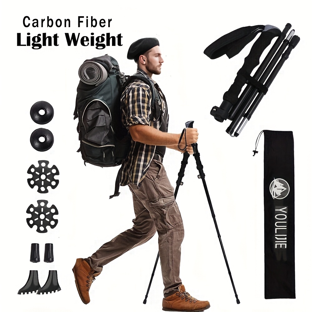 2 Pack Lightweight 100% Carbon - Trekking Pole Carbon recension och pris