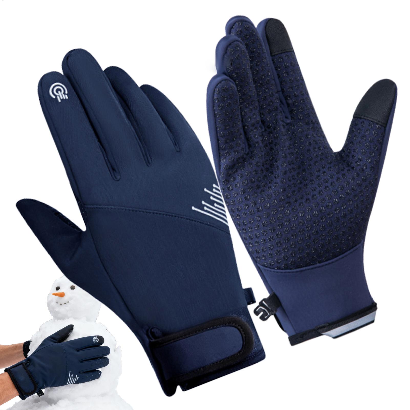 Winter Gloves Windproof Touchs - Running Gear For Cold Weather recension och pris