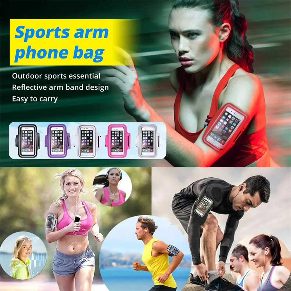 Armband Gym Running Phone Bag  - Running Gear Phone Holder recension och pris