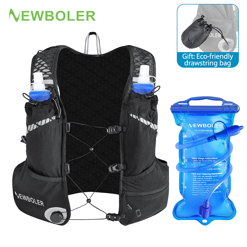 8L Breathable Hydration Vest P - Running Gear Storage recension och pris