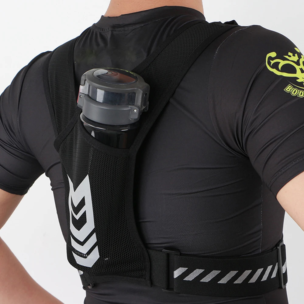 Reflective Running Vest with P - Running Gear Phone Holder recension och pris