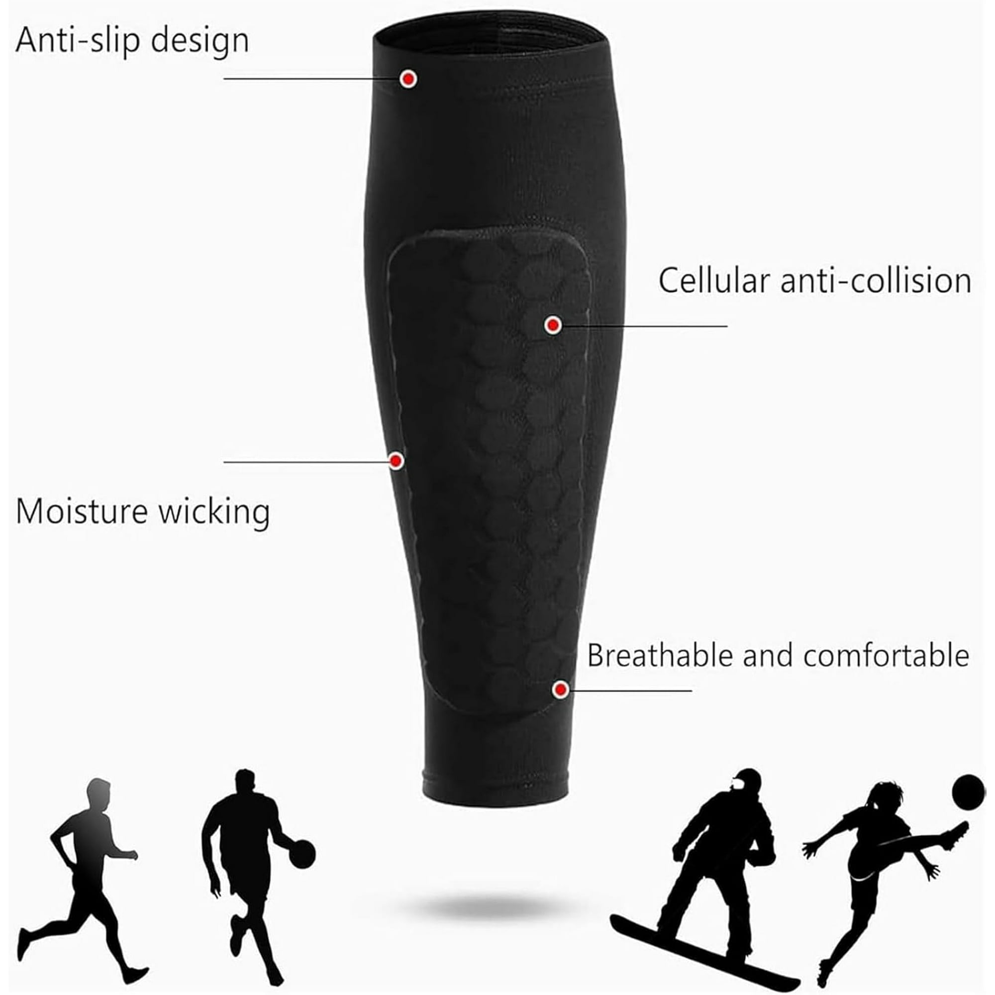 Soccer Shin Guards Shin Guard  - Compression Calf Sleeve recension och pris