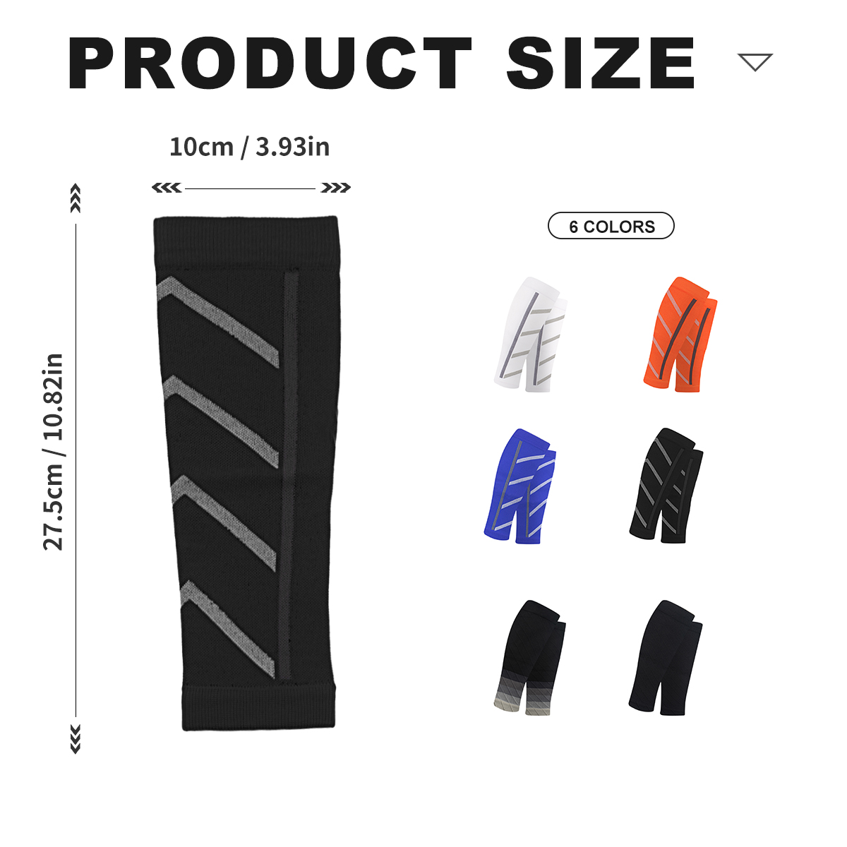 Compression Sports Socks Calf  - Compression Calf Sleeve recension och pris