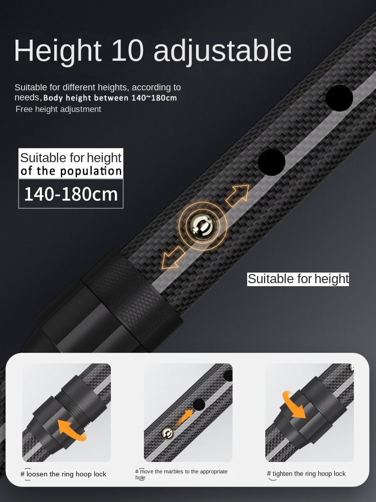 Ultra-light Carbon Fiber Teles - Trekking Pole Carbon recension och pris