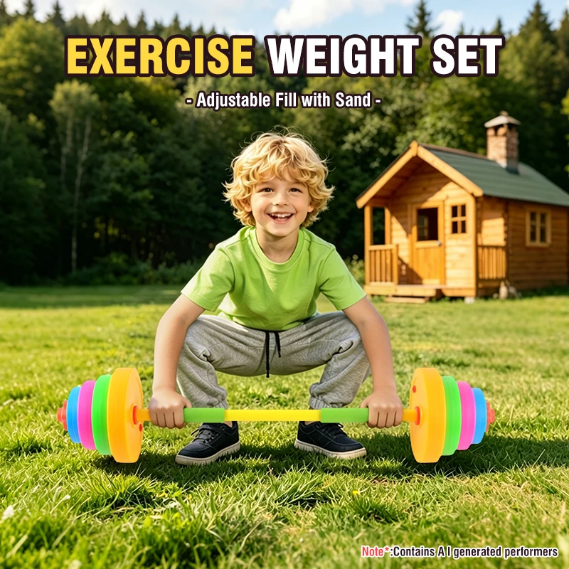 Adjustable Kids Dumbbell Barbe - Running Gear For Kids recension och pris