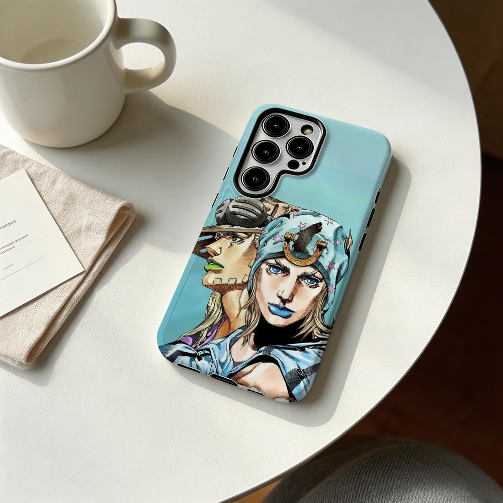 Hot cool Anime J-JOJO Steel Ba - Running Gear Phone Holder recension och pris