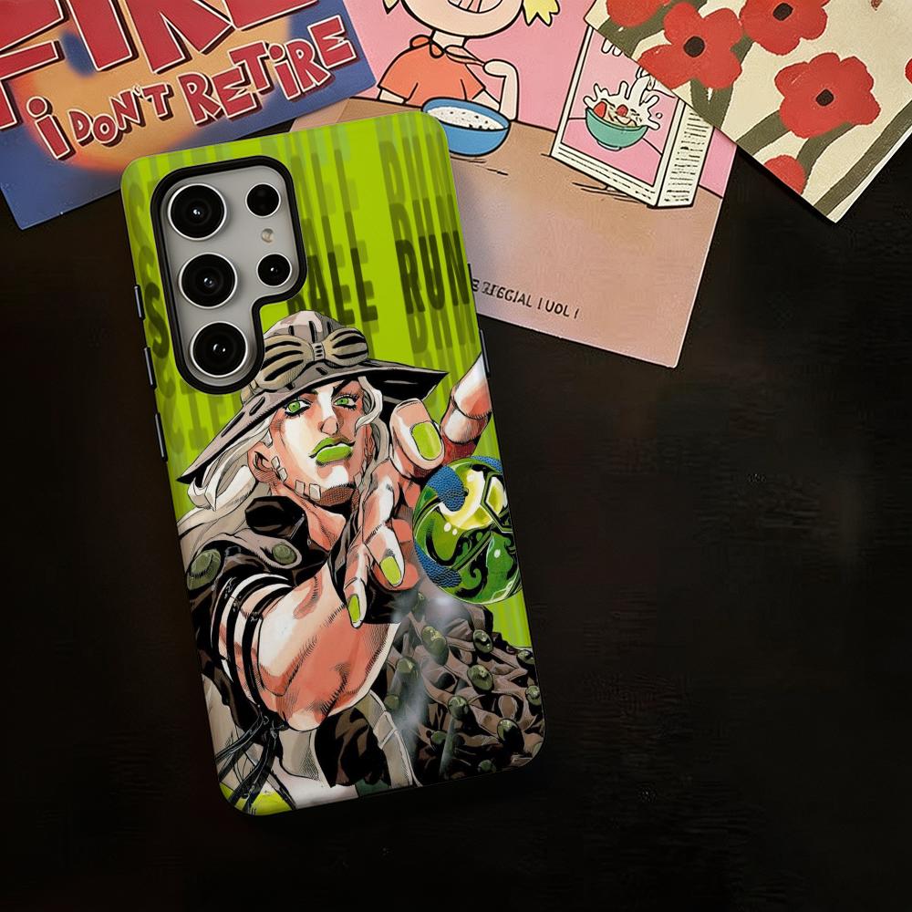 Hot cool Anime J-JOJO Steel Ba - Running Gear Phone Holder recension och pris