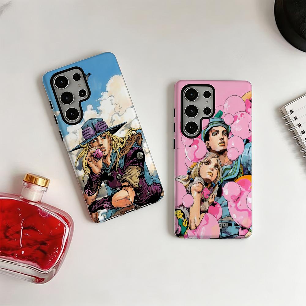 Hot cool Anime J-JOJO Steel Ba - Running Gear Phone Holder recension och pris