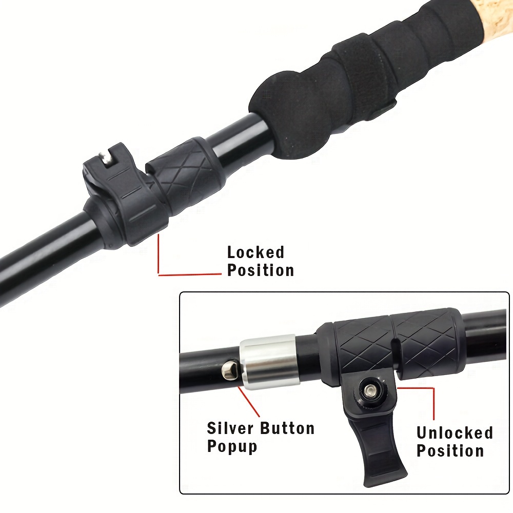 Ultra-Strong Trekking Hiking P - Trekking Pole Carbon recension och pris