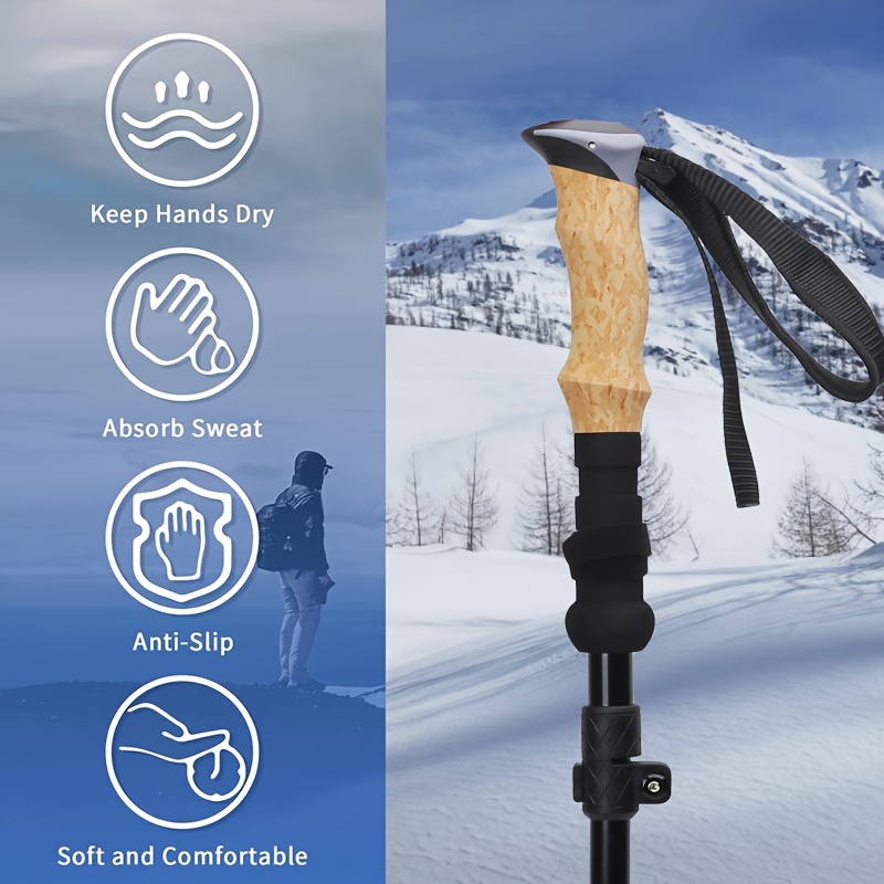Ultra-Strong Trekking Hiking P - Trekking Pole Carbon recension och pris
