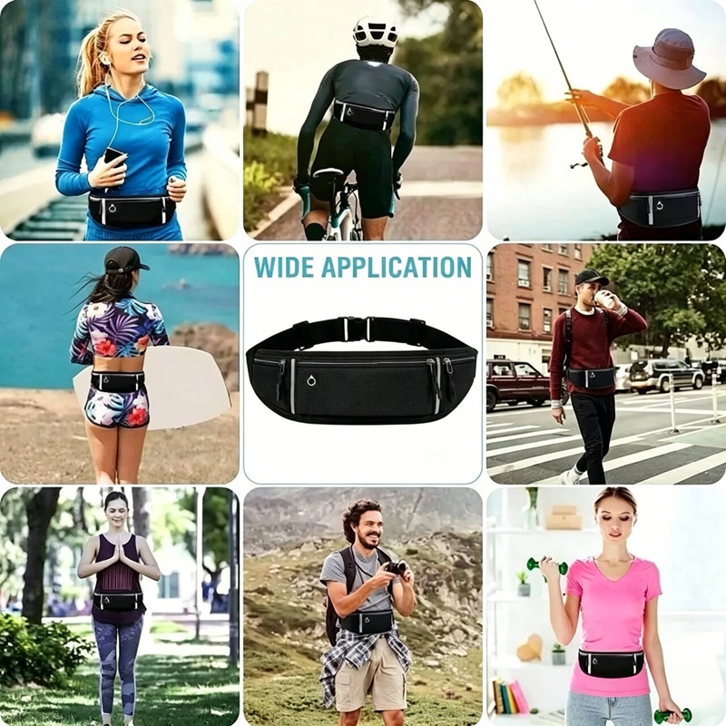 Professional Running Waist Bag - Running Gear Phone Holder recension och pris