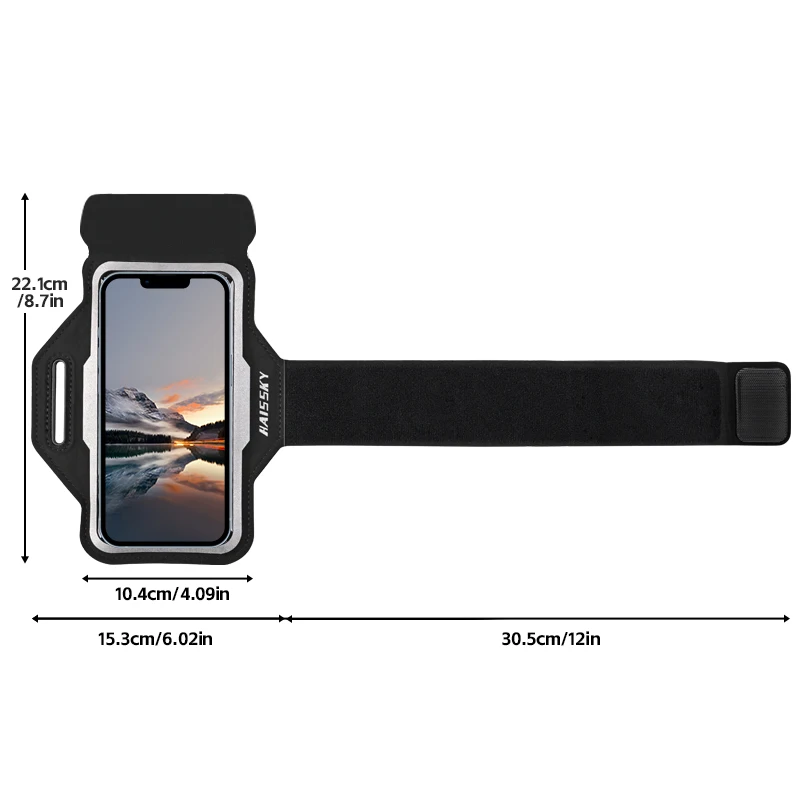 HAISSKY Ultra-thin Running Bag - Running Gear Phone Holder recension och pris