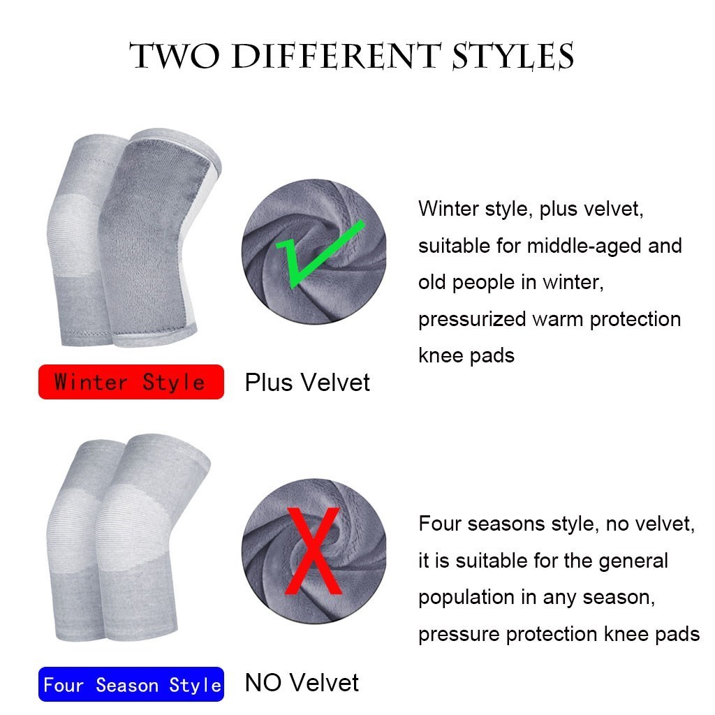 WOSWEIR-1 Pair Winter Warm Kne - Running Gear In Winter recension och pris