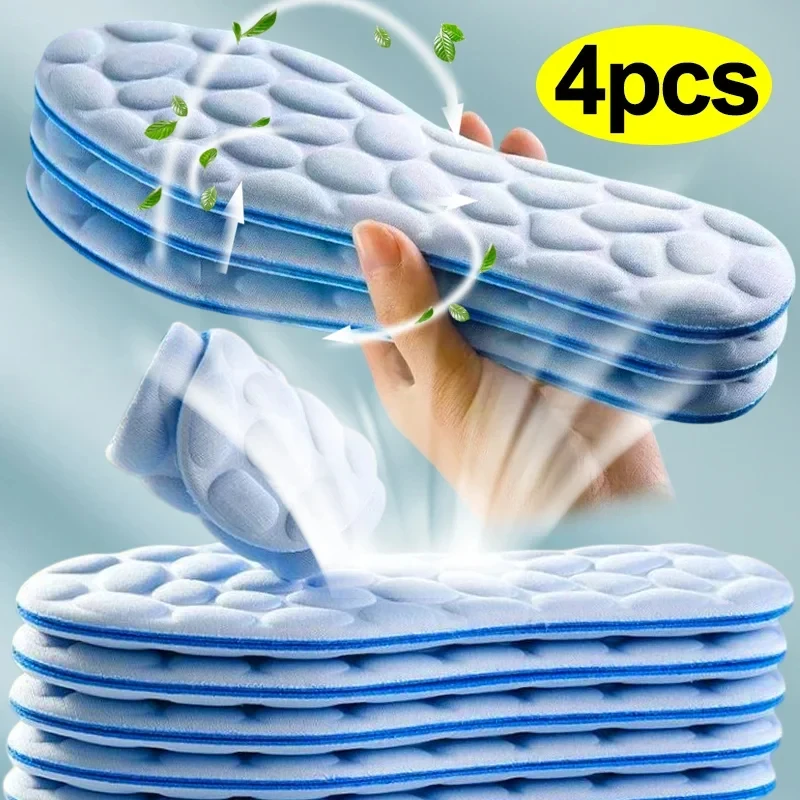 2/4pcs Soft Massage Memory Foa - Running Z recension och pris