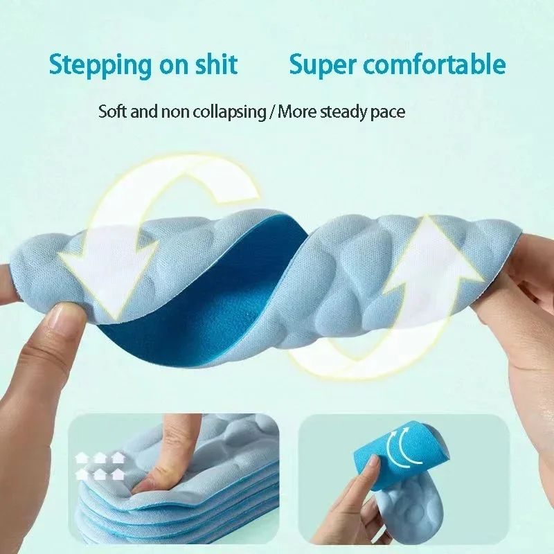 2/4pcs Soft Massage Memory Foa - Running Z recension och pris